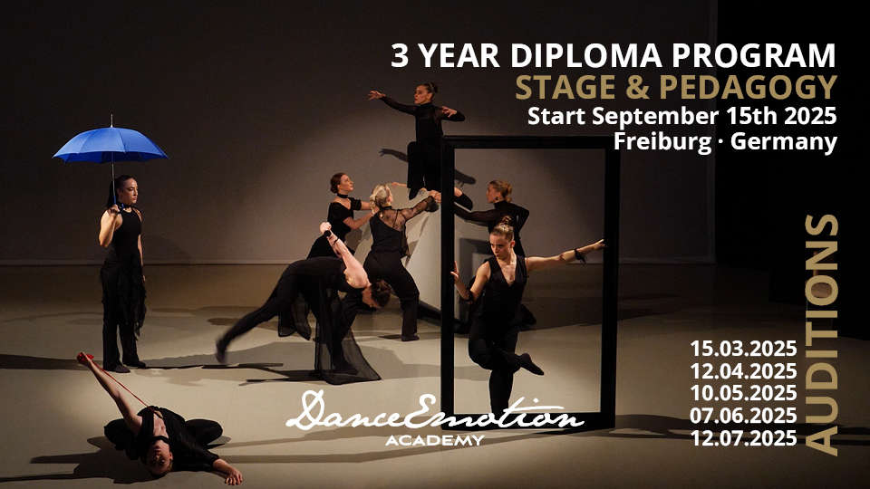 3 – Year Training Program For Stage Dance or Dance Pedagogy DanceEmotion Academy