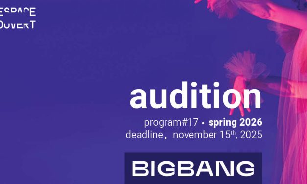 Audition Big Bang Dance Program (Montreal, Canada)