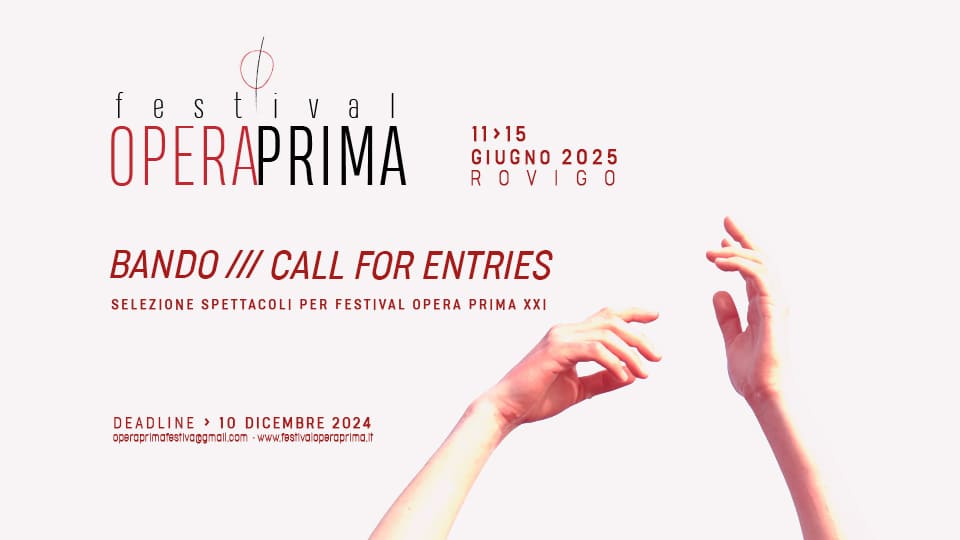 Festival Opera Prima – Call For Entries