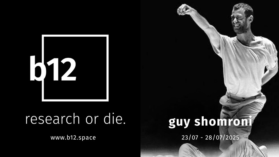 Improvisation Development And Creation Workshop by Guy Shomroni