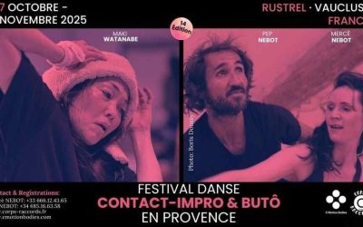 International Contact Improvisation & Butoh Festival En Provence Autumn – 27 Octobre – 1 November 2025 – Rustrel – 14th Edition