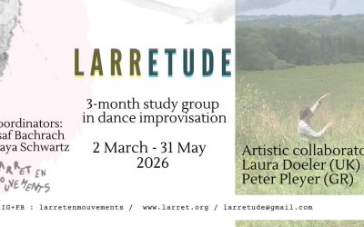 LarrEtude II: 3 Months Study Group in Dance Improvisation