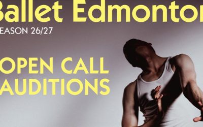 Open Audition Call Ballet Edmonton