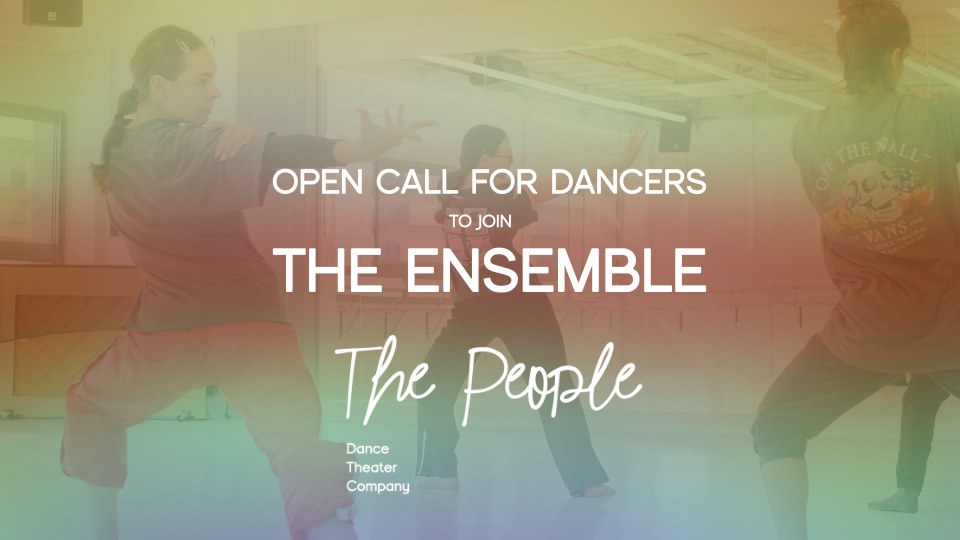 Open Call For Dancers To Join The People Dance Theater Company’s Ensemble