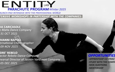 PARACHUTE Program 2025 – Contemporary Dance Workshops