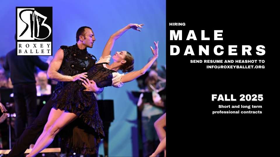 Roxey Ballet Hiring Male Dancers